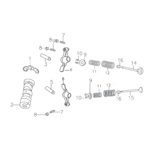32 Camshaft Assy