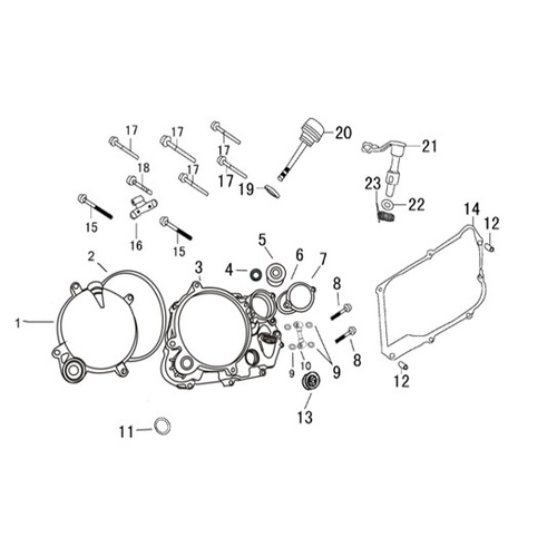 33 Crankcase Cover