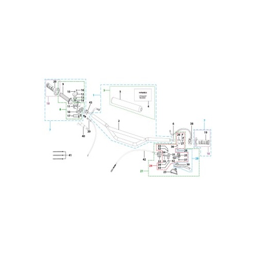 01 Handle Bar Assembly