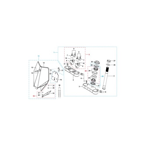 02 Steering Stem Assembly