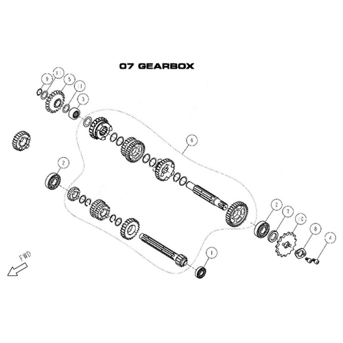 37 Gearbox Mechanism