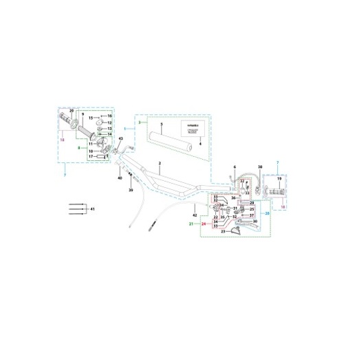 01 Handle Bar Assembly
