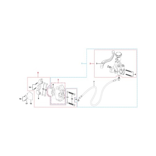 05 Front Brake Assy