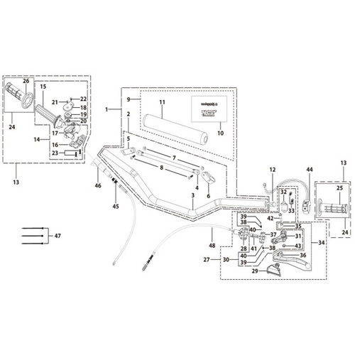 01 Handle Bar Assembly