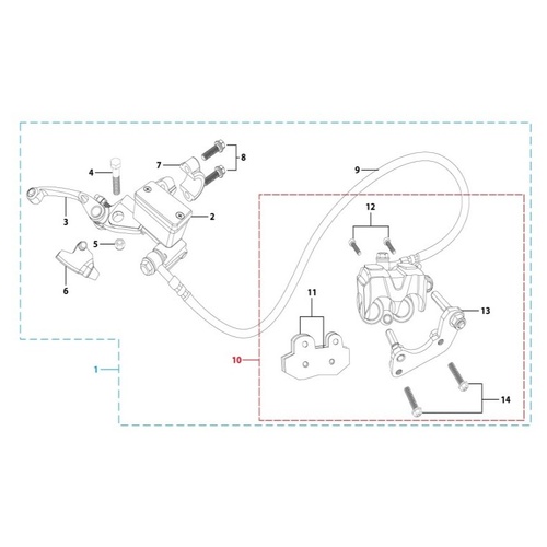 05 Front Brake Assy