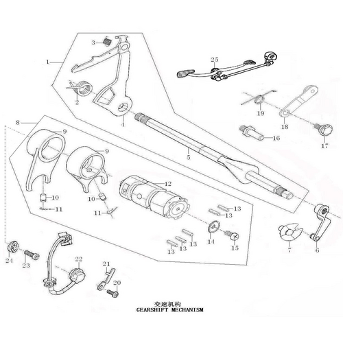 42 Gearshift Mechanism