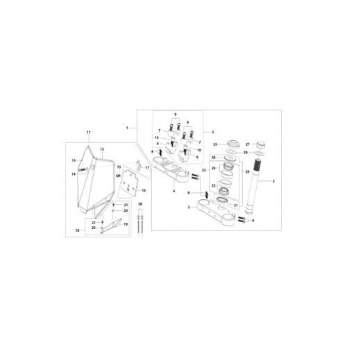 02 Steering Stem Assembly