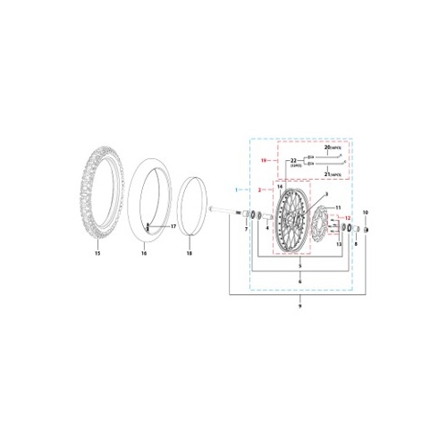 06 Front Wheel Assy
