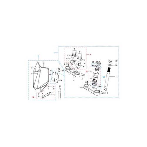 02 Steering Stem Assembly