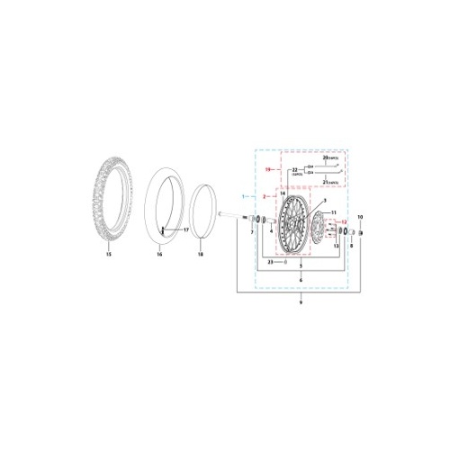 06 Front Wheel Assy