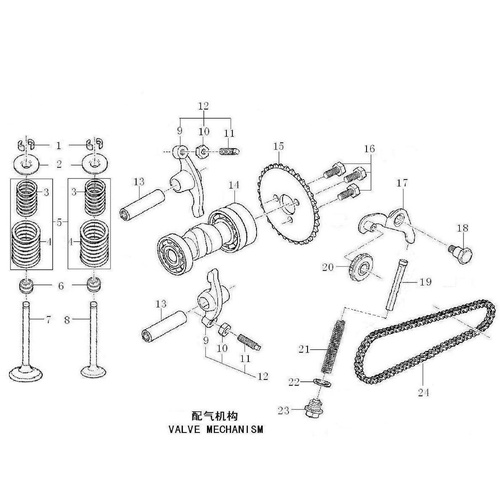 32 Valve Mechanism