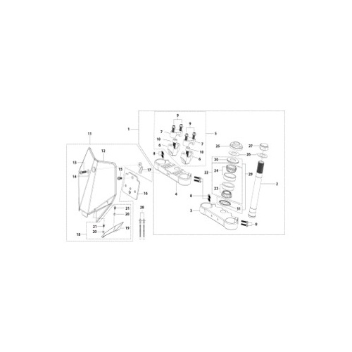 02 Steering Stem Assembly