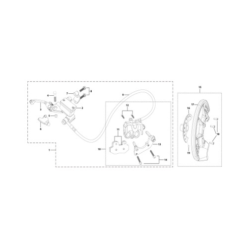 05 Front Brake Assy