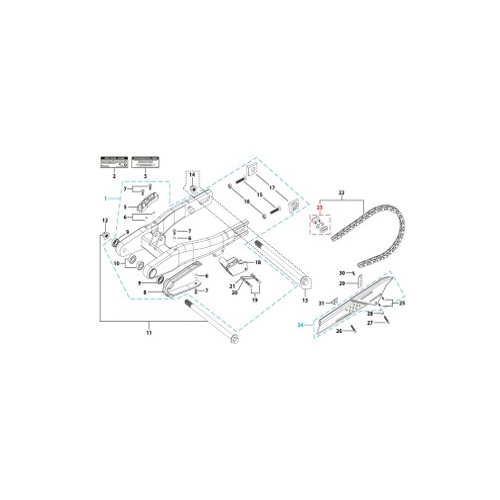 10 Swing Arm Assy