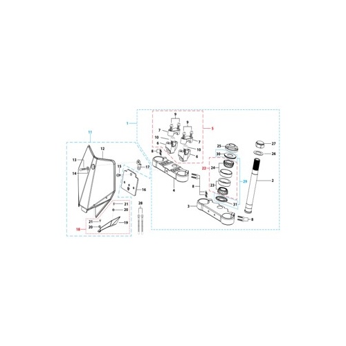 02 Steering Stem Assembly