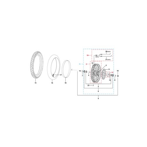 06 Front Wheel Assy