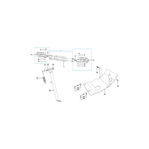09 Foot Peg Assy
