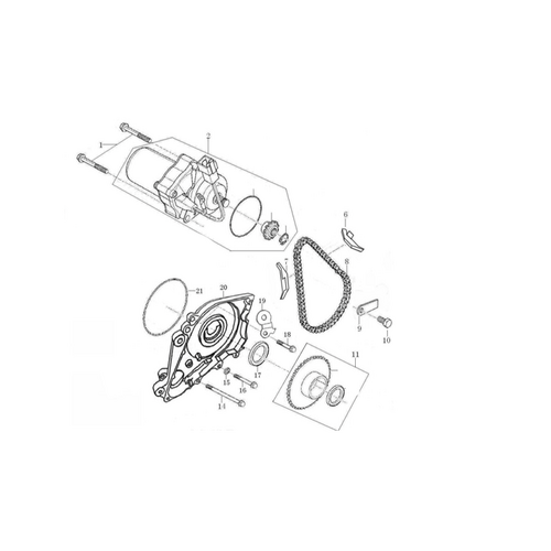 45 Electric Starting Mechanism