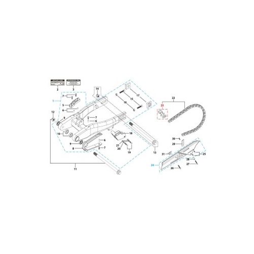 10 Swing Arm Assy