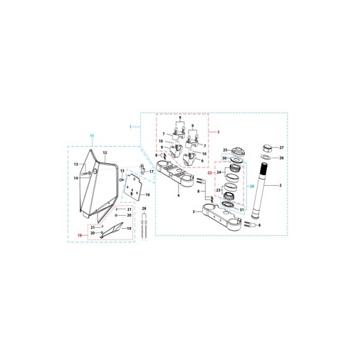 02 Steering Stem Assembly