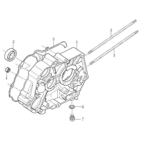 39 Right Crankcase
