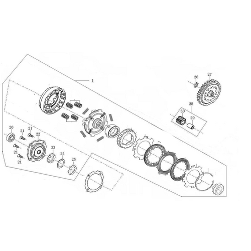 36 Clutch Assy