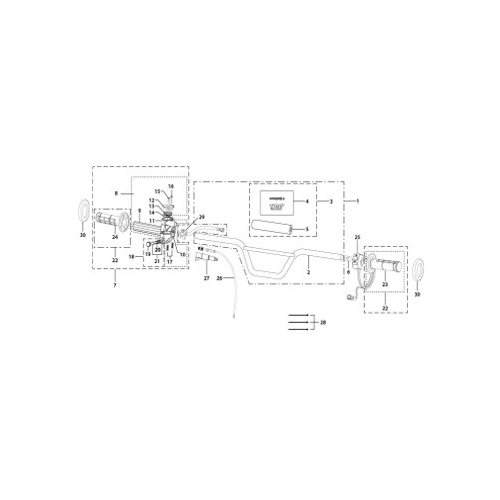 01 Handle Bar Assembly