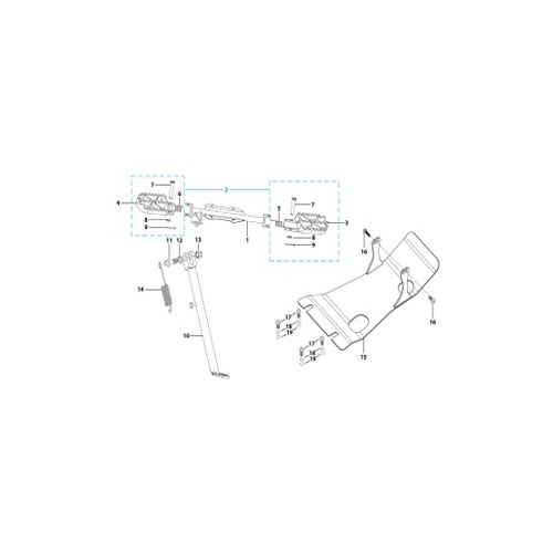 09 Foot Peg Assy