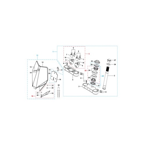 02 Steering Stem Assembly