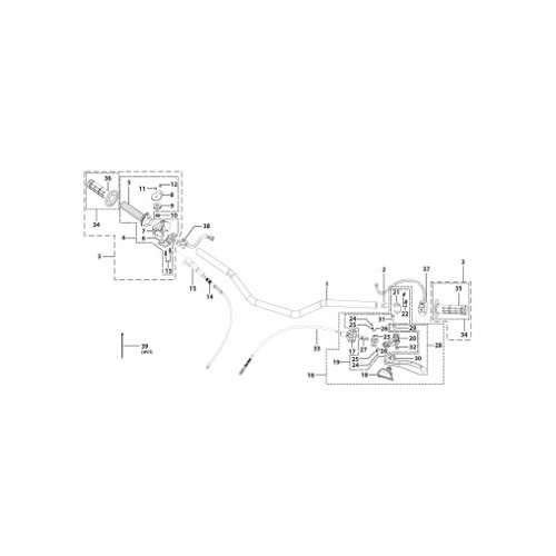 01 Handle Bar Assembly