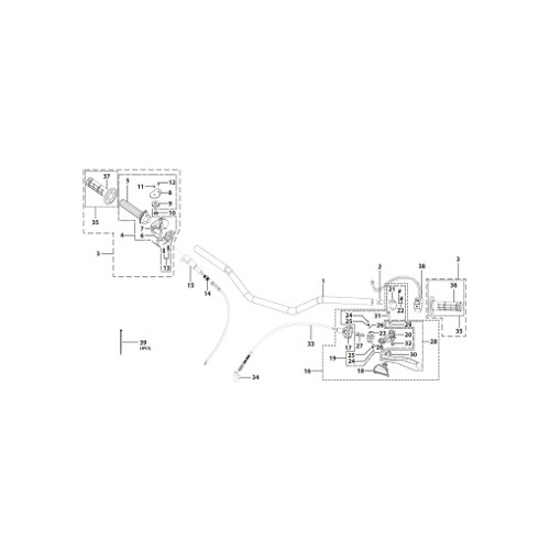 01 Handle Bar Assembly