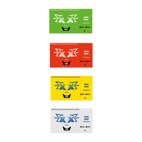 SUNDAY X 125SE Complete Graphics Kits (2026)