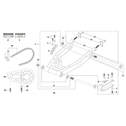 10 Swing Arm Assy