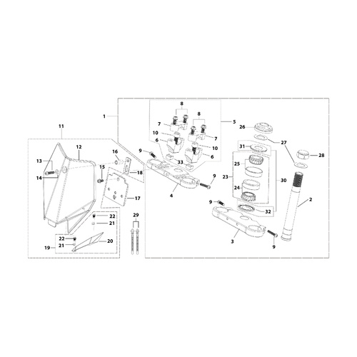 02 Steering Stem Assembly
