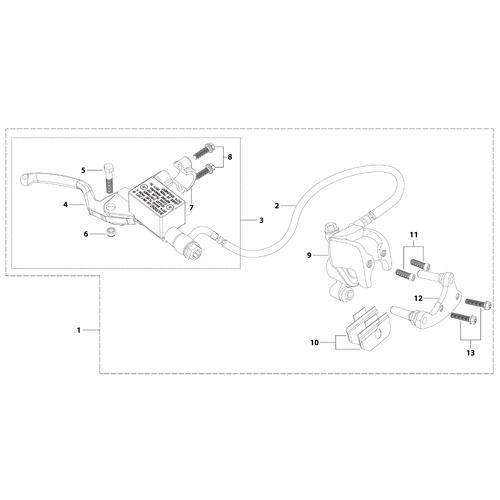 05 Front Brake Assy