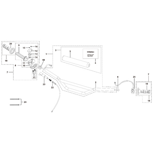 01 Handle Bar Assembly