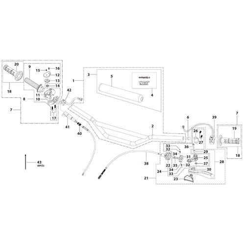 01 Handle Bar Assembly