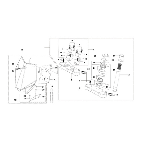 02 Steering Stem Assembly