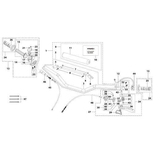 01 Handle Bar Assembly