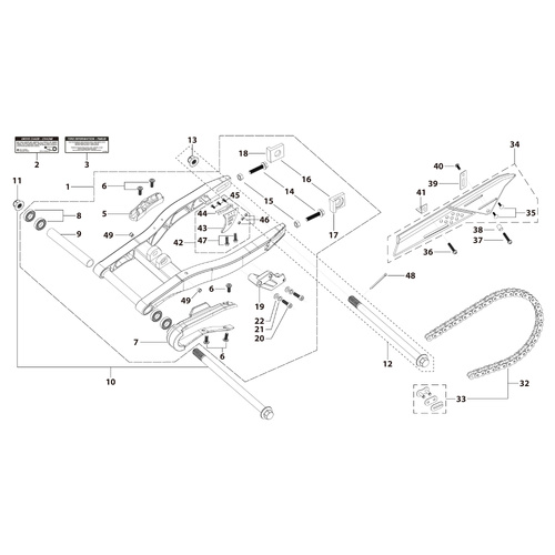 10 Swing Arm Assy