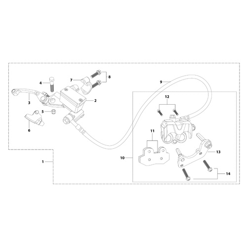 05 Front Brake Assy