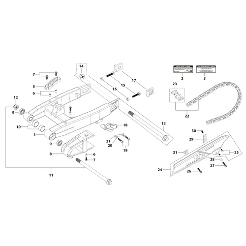 10 Swing Arm Assy