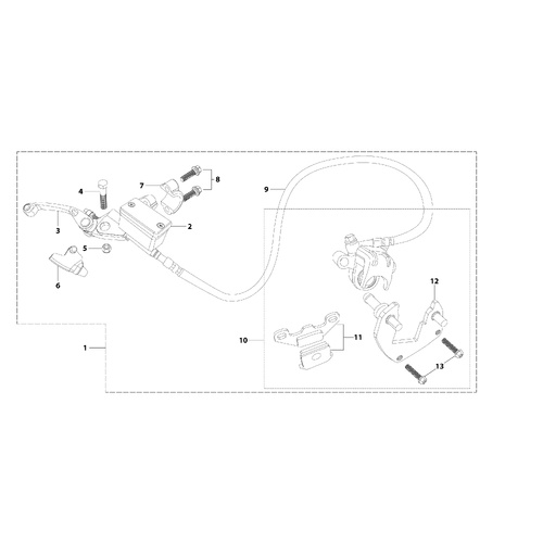 05 Front Brake Assy