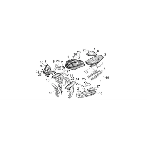 14 Seat & Plastic Kit