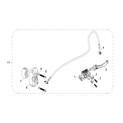 05 Front Brake Assy