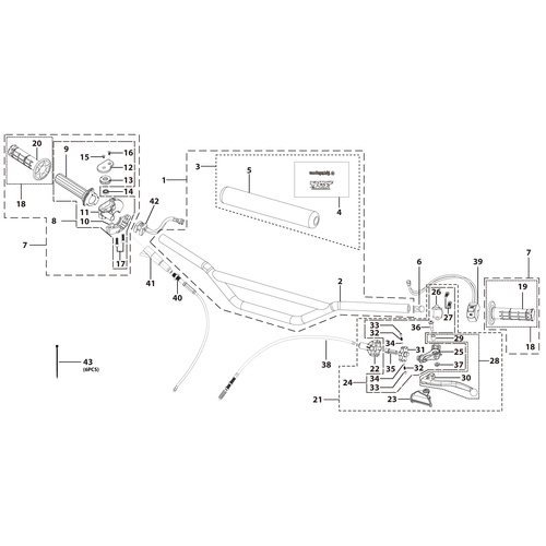 01 Handle Bar Assembly
