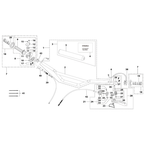 01 Handle Bar Assembly