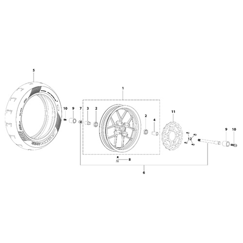 06 Front Wheel Assy