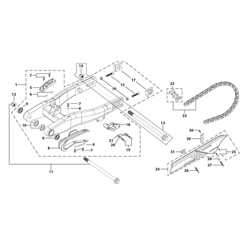 10 Swing Arm Assy