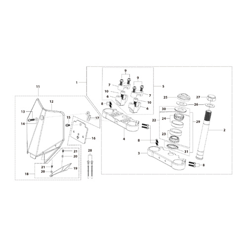 02 Steering Stem Assembly